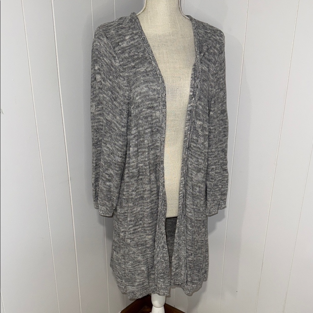 Torrid Heather Gray Open Front Cardigan